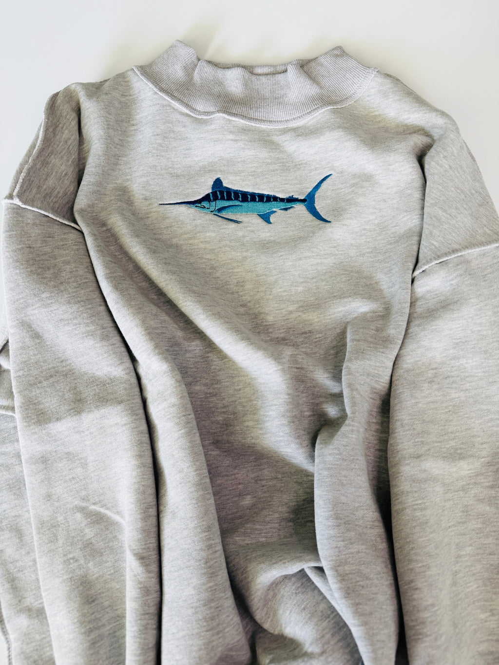 The Blue Marlin Mockneck