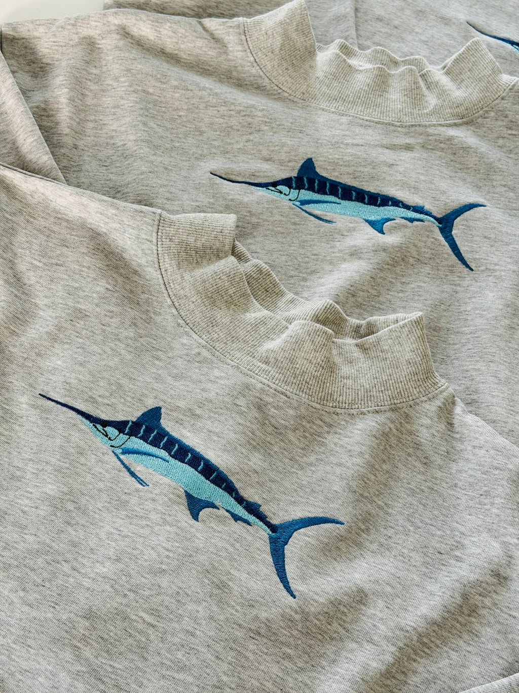 The Blue Marlin Mockneck