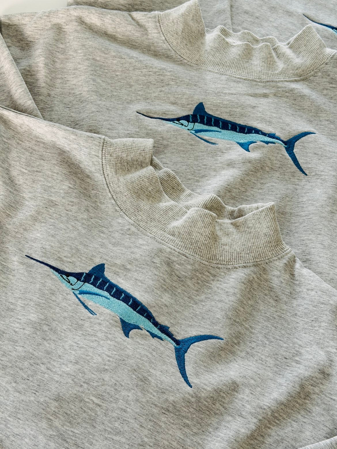 The Blue Marlin Mockneck