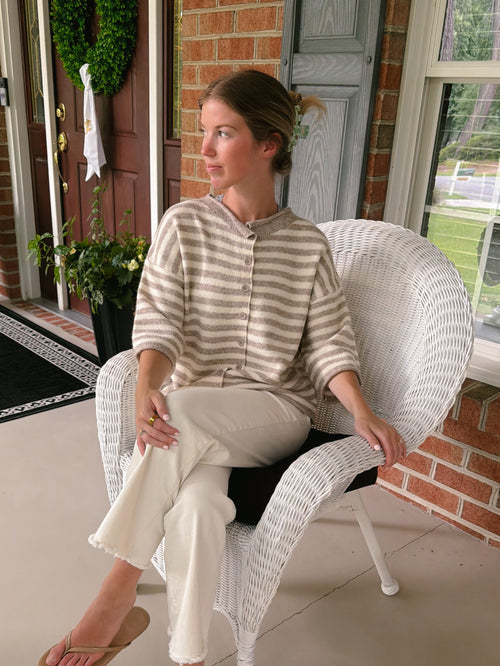 Beaufort Quarter Sleeve Cardigan