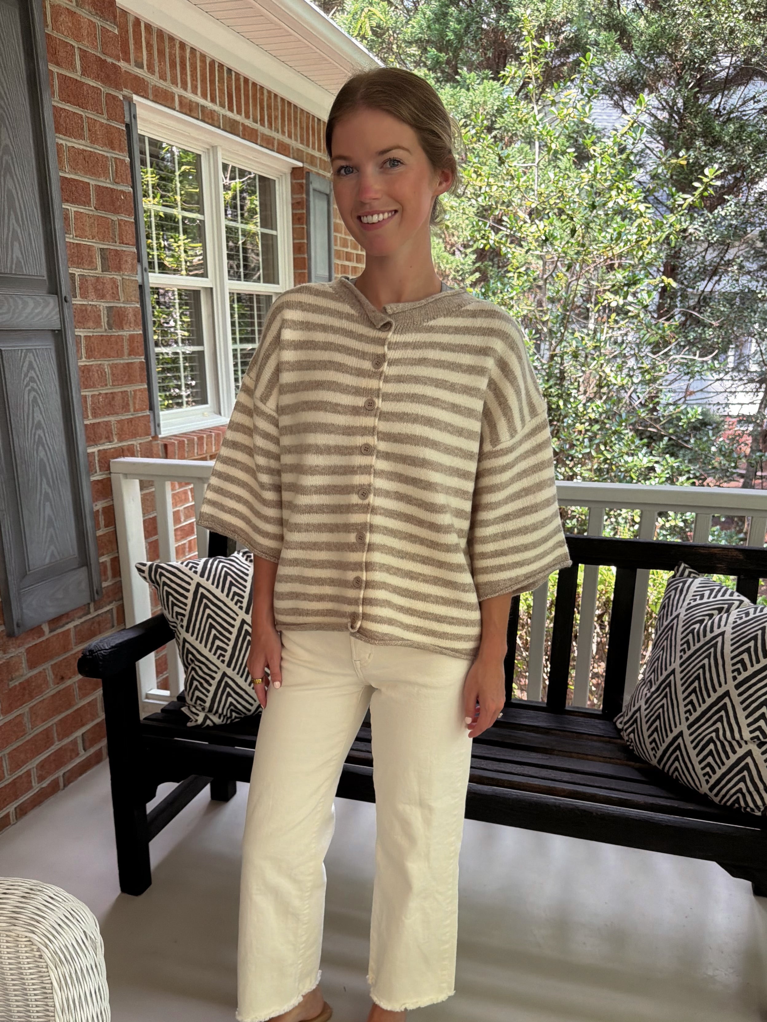 Beaufort Quarter Sleeve Cardigan