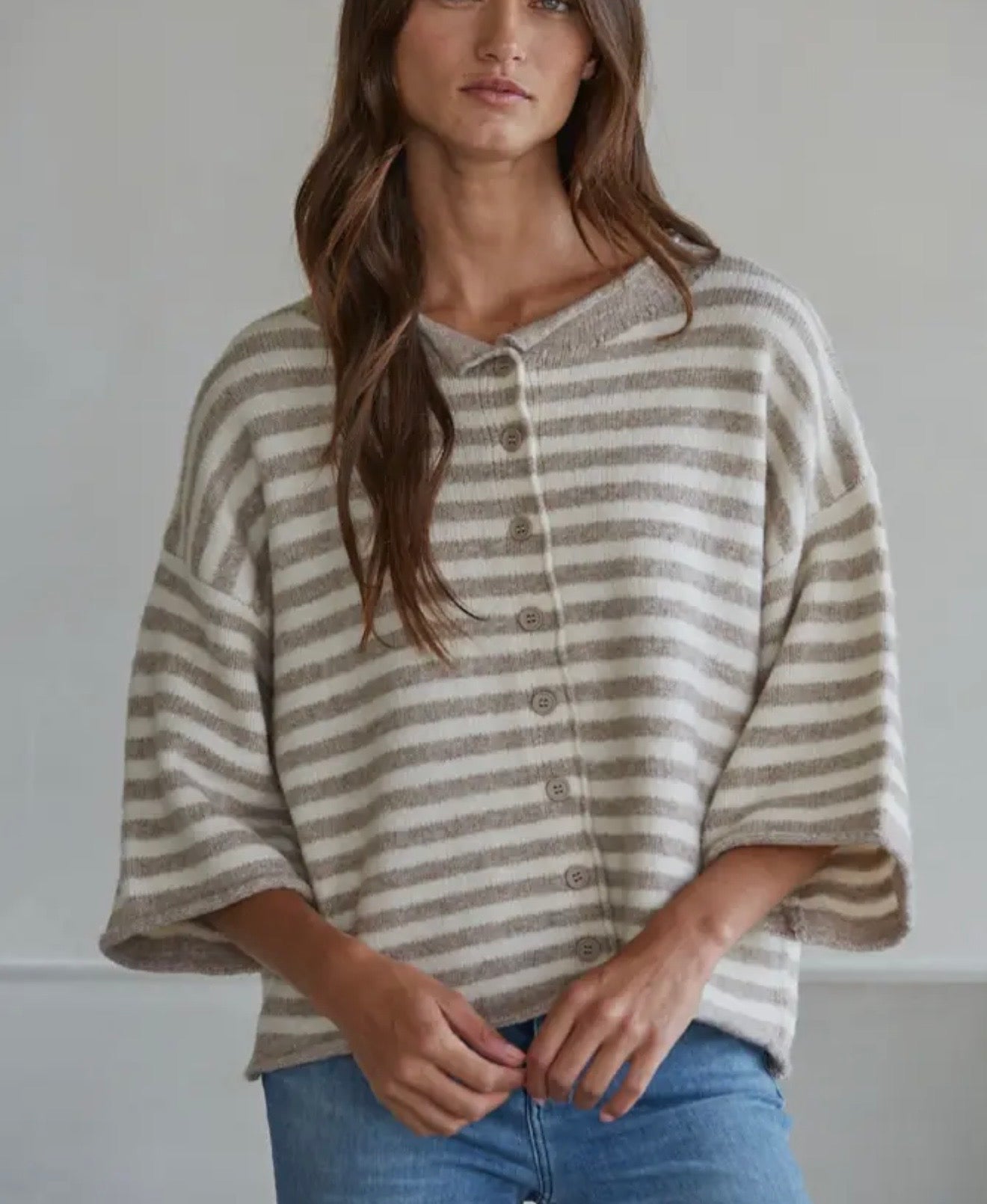 Beaufort Quarter Sleeve Cardigan